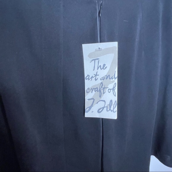 J. JILL Fit On-The-Go Black Skort Skirt - Picture 6 of 10